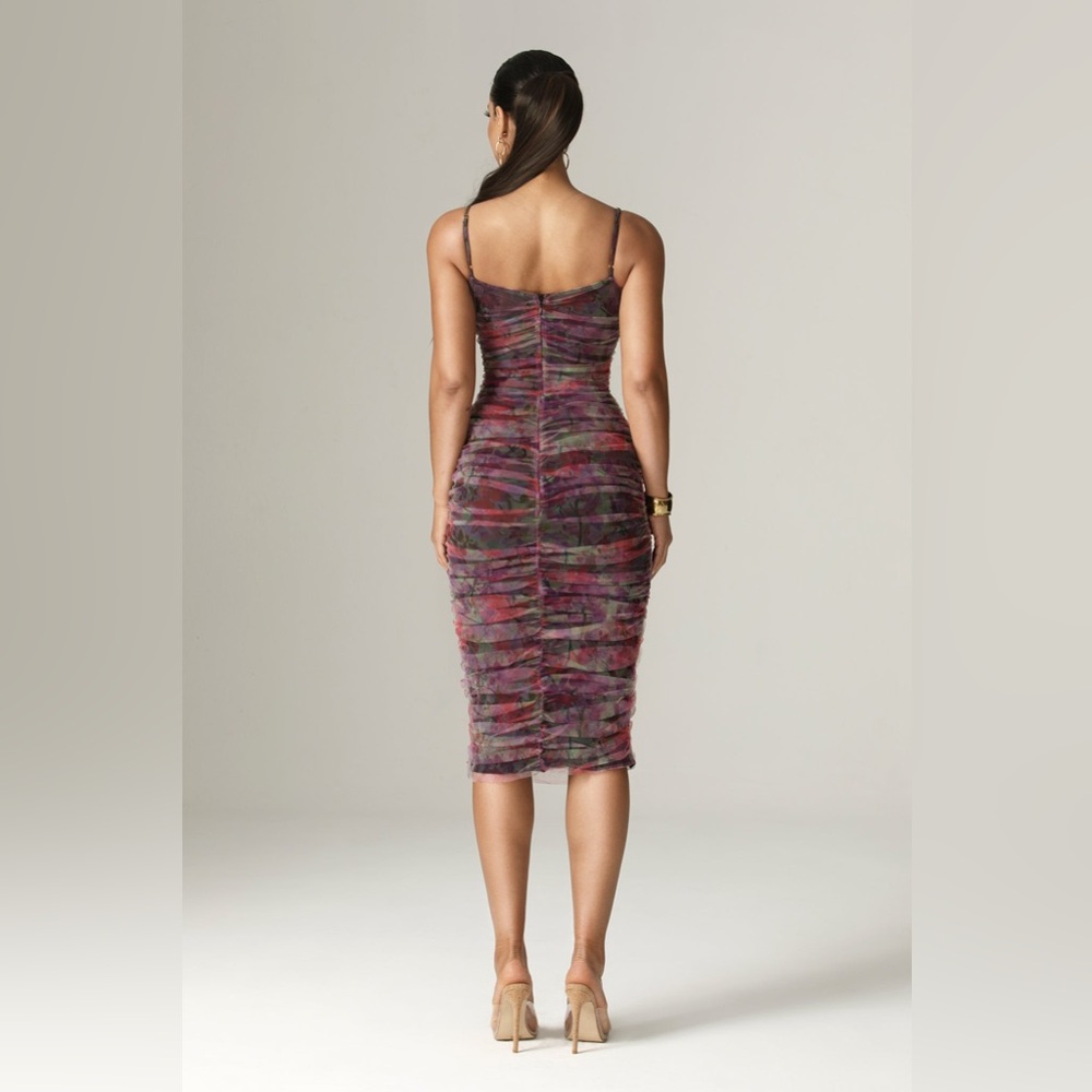 Floral Midi Dress - Picture 7 of 10